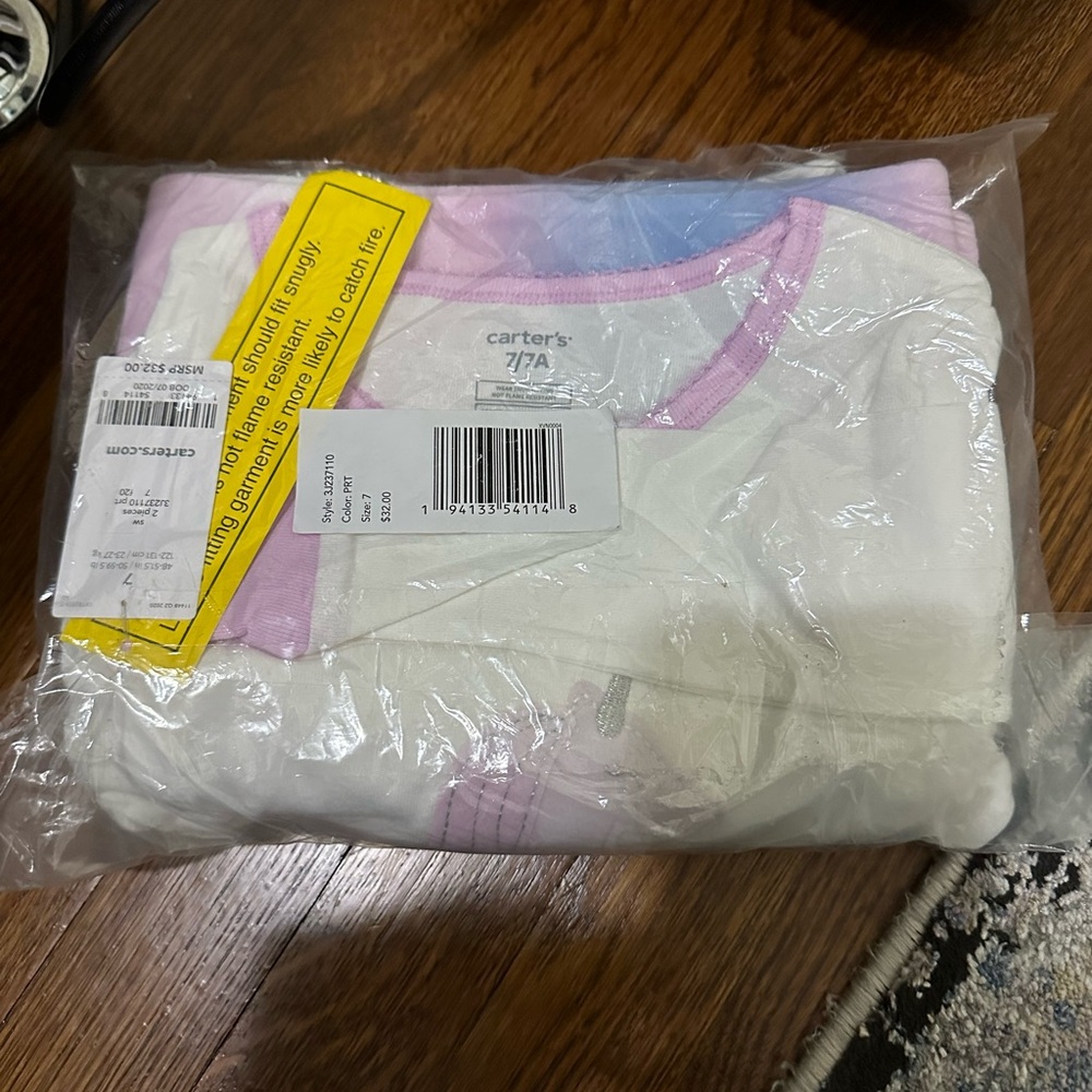 Carters pajama set.